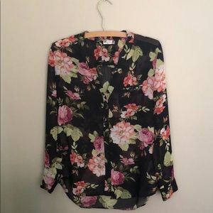 Stitchfix Kut from the Kloth floral sheer blouse